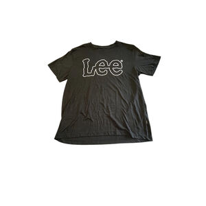 Lee Mens Short Sleeve Logo Graphic Crew Neck T-Shirt